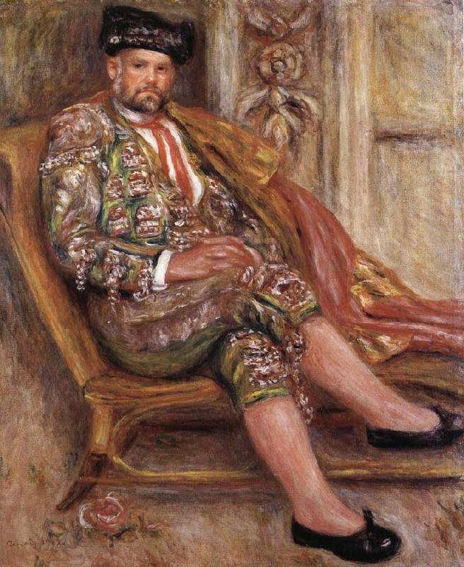 Pierre Renoir Ambrois Vollard Dressed as a Toreador china oil painting image